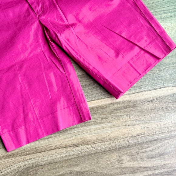 GAP Hot Pink Hip Slung Fit Lower Rise Tailored Bermuda Shorts Size 4 - Picture 7 of 14